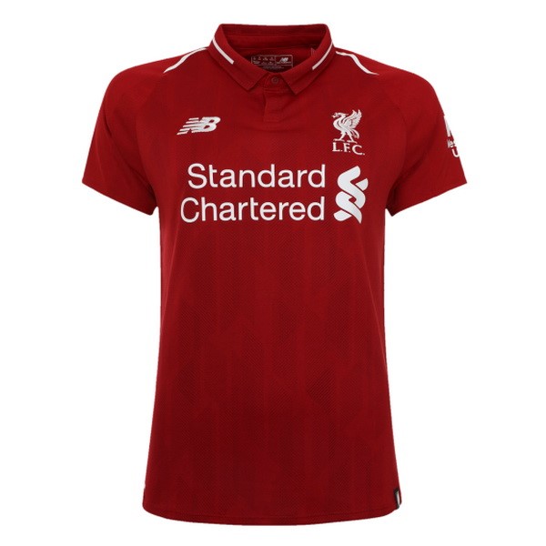 Camiseta Liverpool 1ª Mujer 2018-2019 Rojo